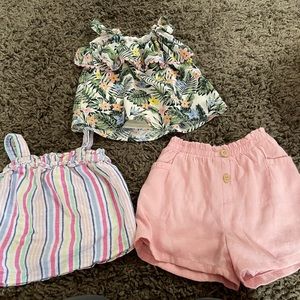 Wonder nation tanks and shorts